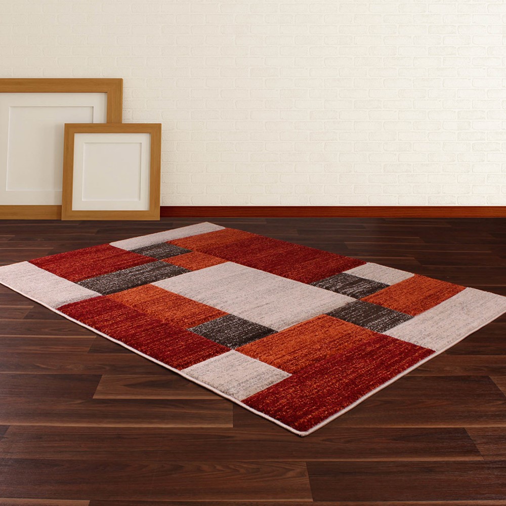 Bali Rugs 874 in Red buy online from the rug seller uk